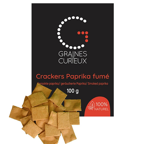 Crackers Paprika fumé 100gr GDC