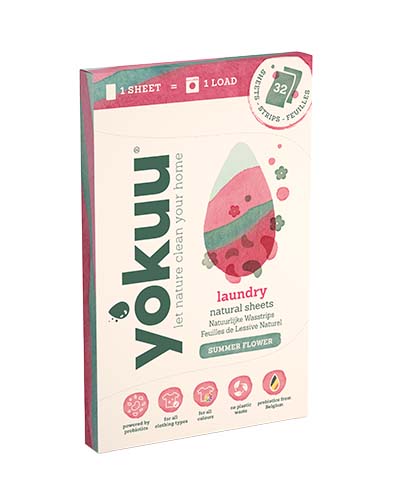 Yokuu Feuilles lessives - fleur d'été 32pc