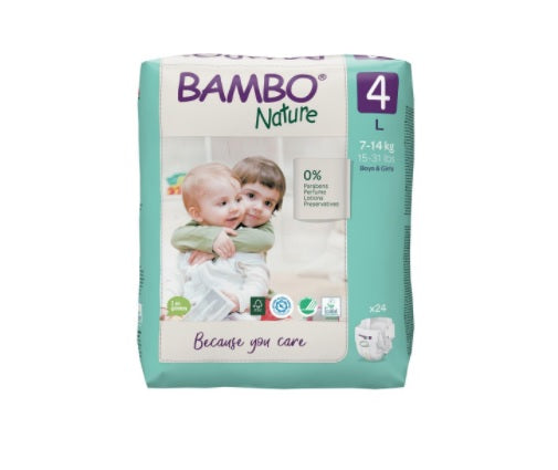 Bambo Couches maxi 4 (7-14kg) 24pcs
