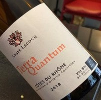 Terra Quantum rosé 2019 (+consigne 0.23€) - BIO Côtes du Rhône - Maison Grafé Lecocq