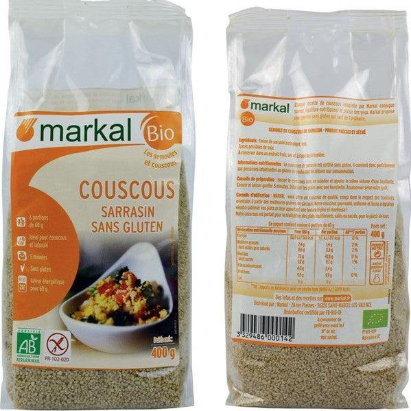 Couscous Sarrasin sans gluten 400g