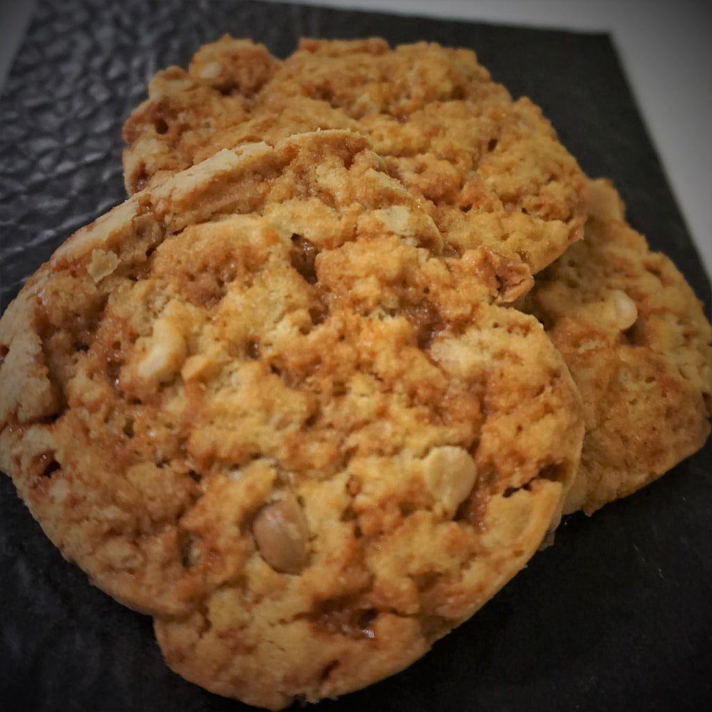 Cookies cacahuète-caramel beurre salé à la pièce (2.48€/100g)