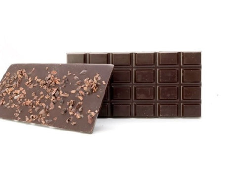 Tablette chocolat noir éclat de cacao NAO