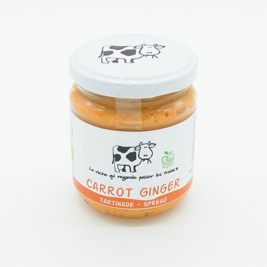 Tartinade carotte-gingembre 200ml (3.05€/pot)
