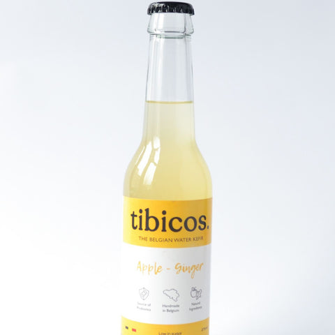Kéfir de fruits "Tibicos" -  Pomme-Gingembre 27.5cl