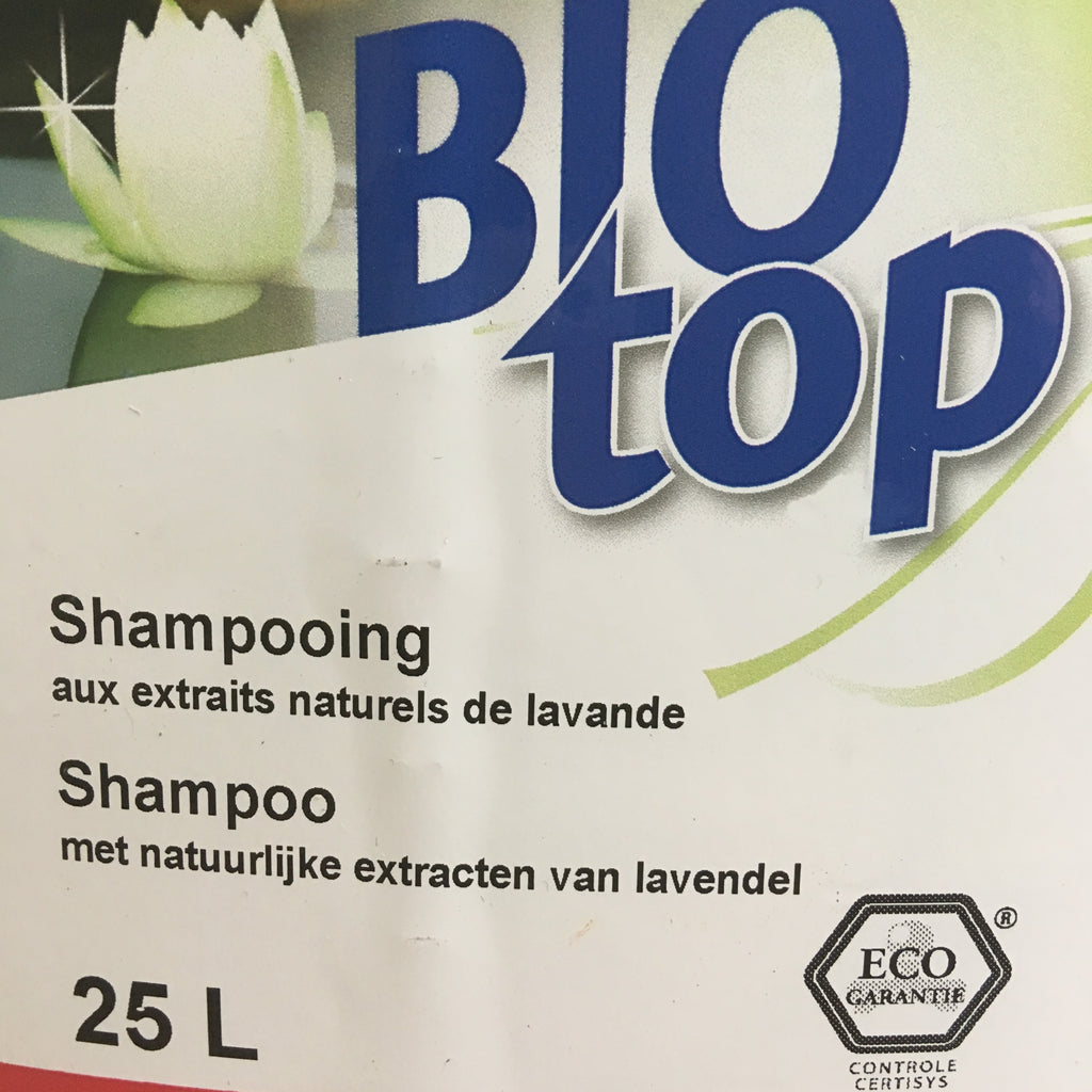 Shampoing lavande liquide Biotop  (6€ / 500mL)