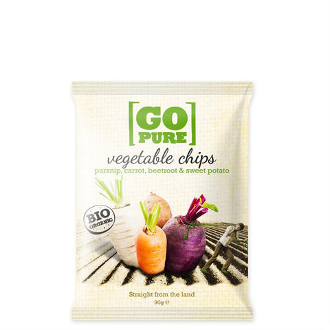 GO PURE Vegetable chips 90g